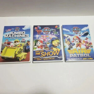 Paw Patrol Set of 3 DVDS